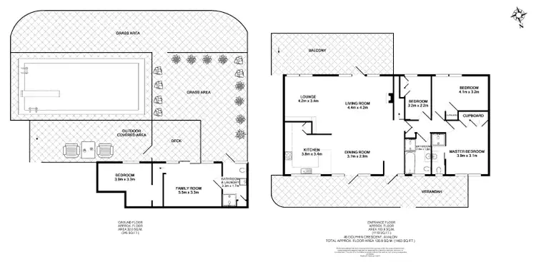 Floorplan of Homely house listing, 46 Dolphin Crescent, Avalon Beach NSW 2107