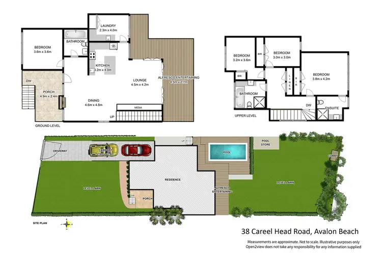 Floorplan of Homely house listing, 38 Careel Head Road, Avalon Beach NSW 2107