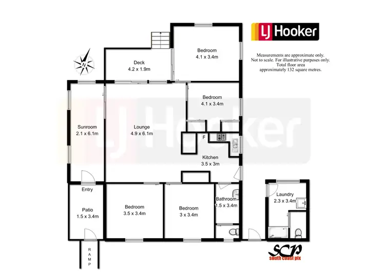 Floorplan of Homely house listing, 6 Valley Road, Sunshine Bay NSW 2536