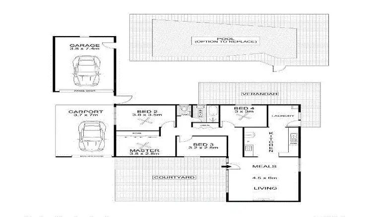 Floorplan of Homely house listing, 51 Chapel Road, Modbury North SA 5092