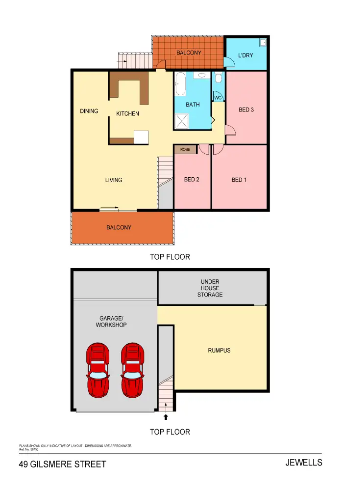 Floorplan of Homely house listing, 49 Gilsmere Street, Jewells NSW 2280
