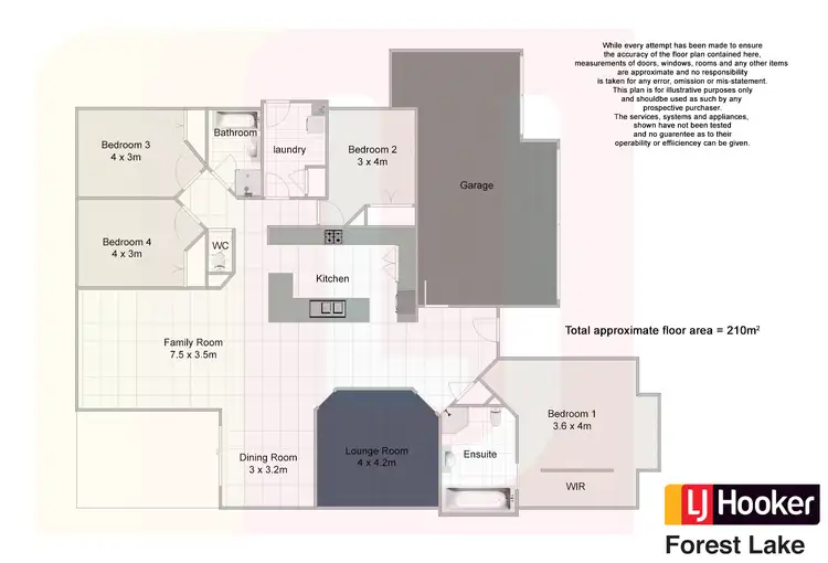 Floorplan of Homely house listing, 2 Daisy Place, Doolandella QLD 4077