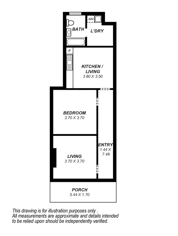 Floorplan of Homely house listing, 15 Stephens Street, Adelaide SA 5000