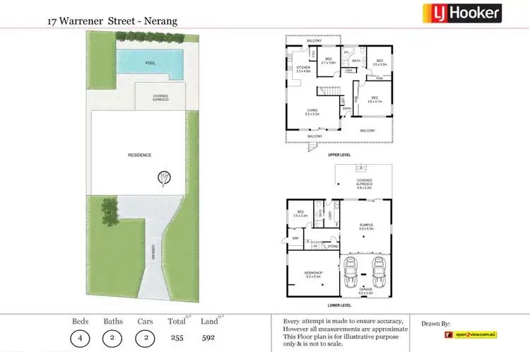 Floorplan of Homely house listing, 17 Warrener Street, Nerang QLD 4211