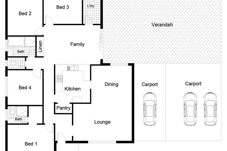 Floorplan of Homely house listing, 68 Balmoral Circuit, Blakeview SA 5114