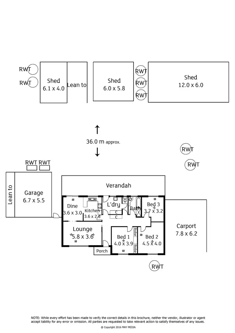Floorplan of Homely house listing, 63 Broadacres Drive, Penfield Gardens SA 5121
