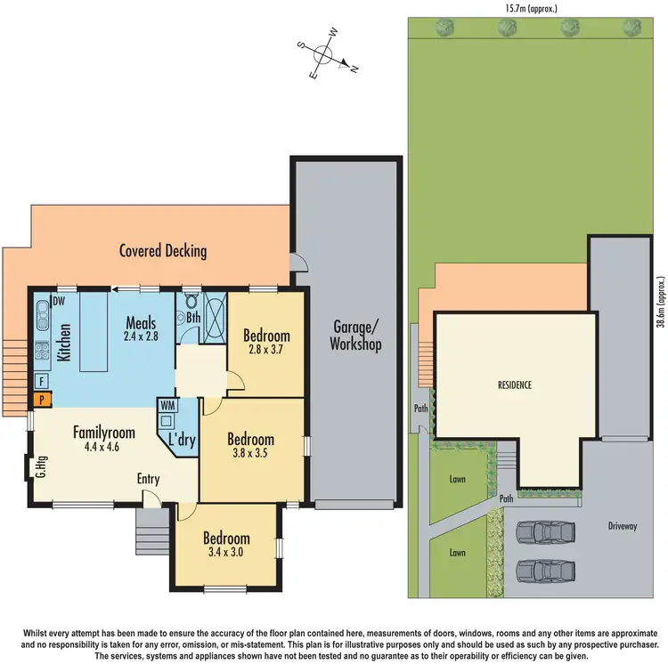 Floorplan of Homely house listing, 7 Myrtle Grove, Doveton VIC 3177