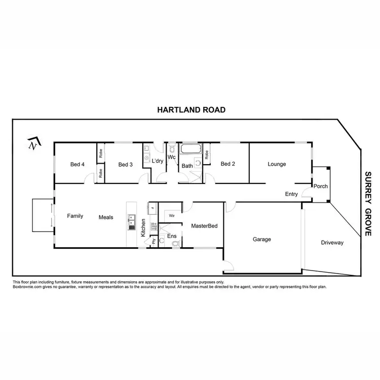 Floorplan of Homely house listing, 37 Surrey Grove, Point Cook VIC 3030