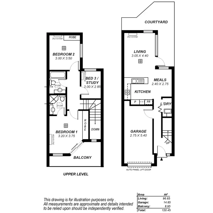 Floorplan of Homely terrace listing, 7 Frankis Close, Adelaide SA 5000
