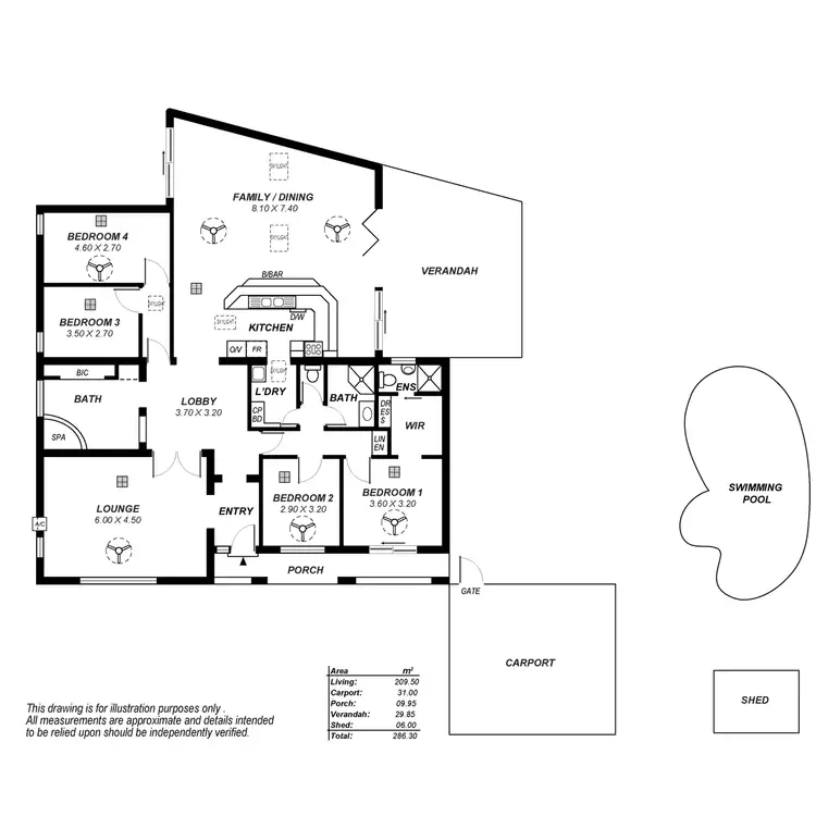 Floorplan of Homely house listing, 20 Deakin Avenue, Hope Valley SA 5090