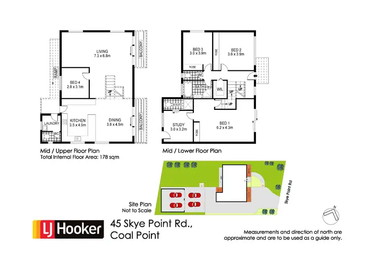 Floorplan of Homely house listing, 45 Skye Point Road, Coal Point NSW 2283