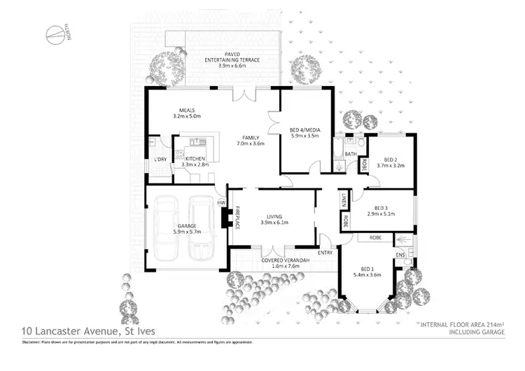 Floorplan of Homely house listing, 10 Lancaster Avenue, St Ives NSW 2075