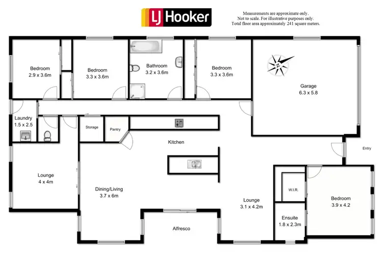Floorplan of Homely house listing, 7 John Penn Drive, Tomakin NSW 2537