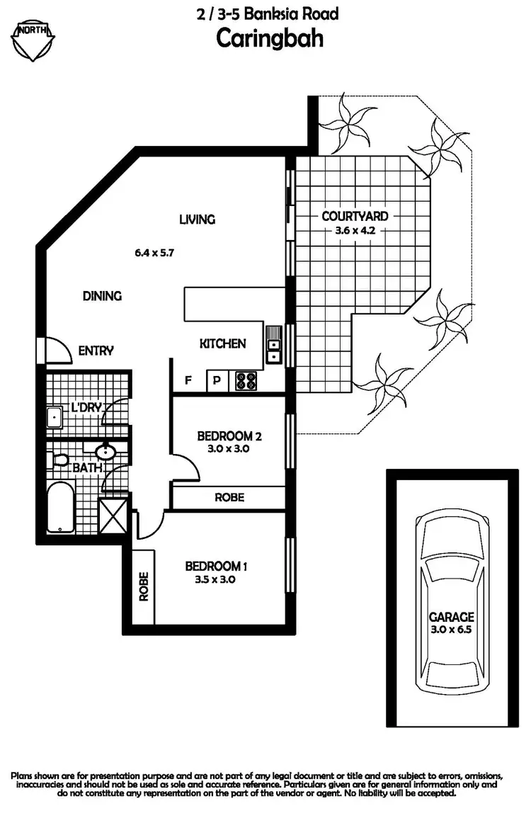 Floorplan of Homely apartment listing, 2/3-5 Banksia Rd, Caringbah NSW 2229