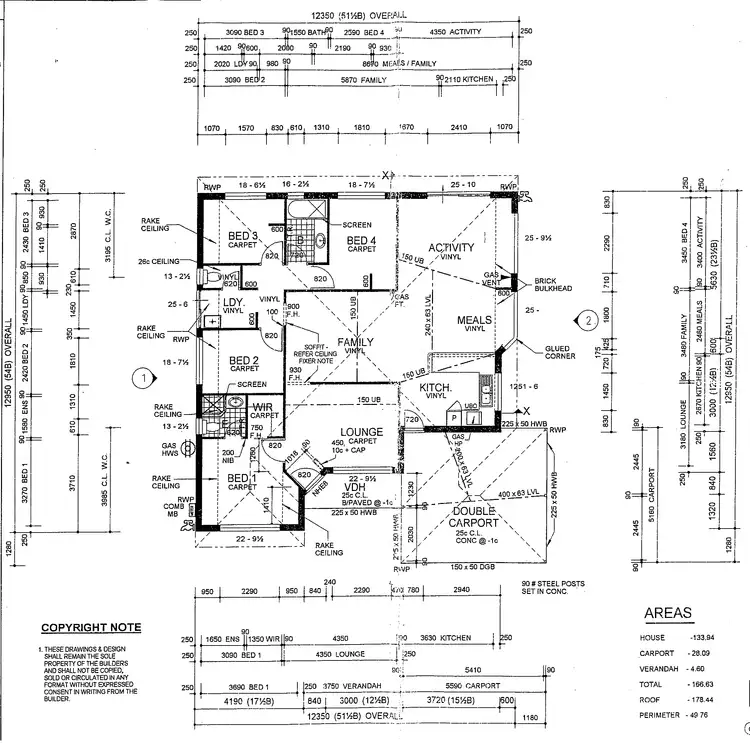 Floorplan of Homely house listing, 2 Keiley Green, Gosnells WA 6110