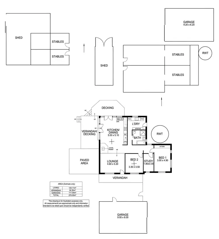 Floorplan of Homely house listing, 107 Bonython Road, Mount Barker SA 5251
