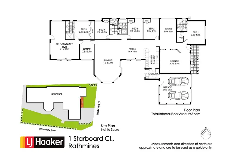 Floorplan of Homely house listing, 1 Starboard Close, Rathmines NSW 2283
