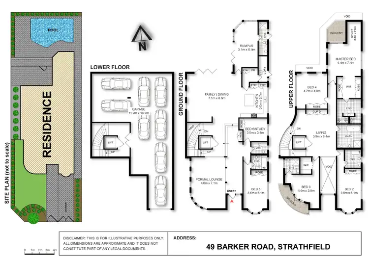 Floorplan of Homely house listing, 49 Barker Road, Strathfield NSW 2135