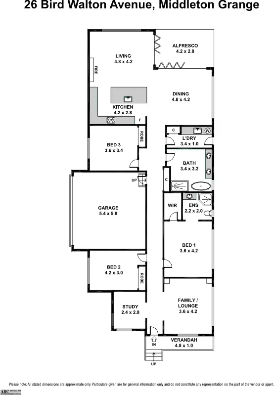 Floorplan of Homely house listing, 26 Bird Walton Avenue, Middleton Grange NSW 2171