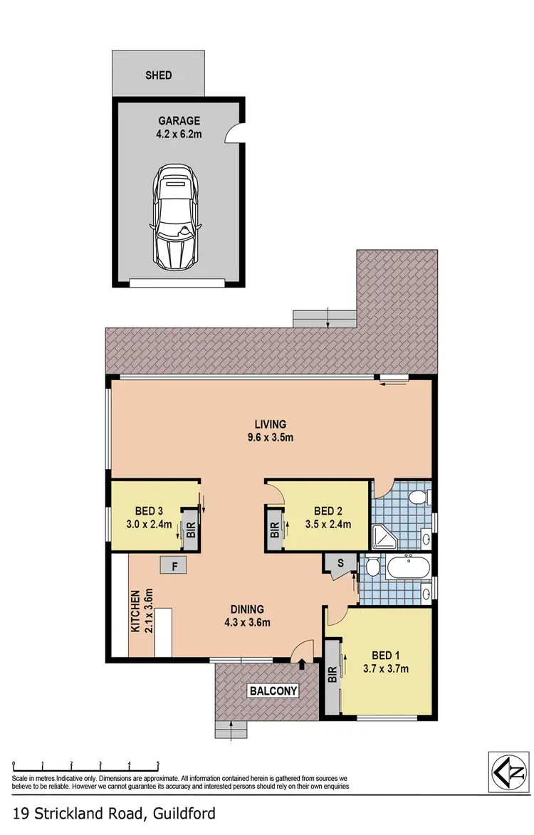 Floorplan of Homely house listing, 19 Strickland Road, Guildford NSW 2161