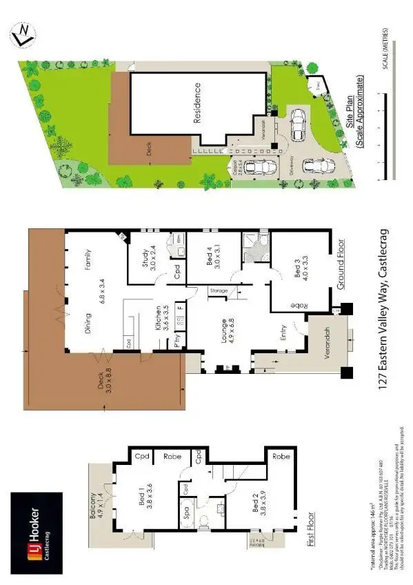 Floorplan of Homely house listing, 127 Eastern Valley Way, Castlecrag NSW 2068