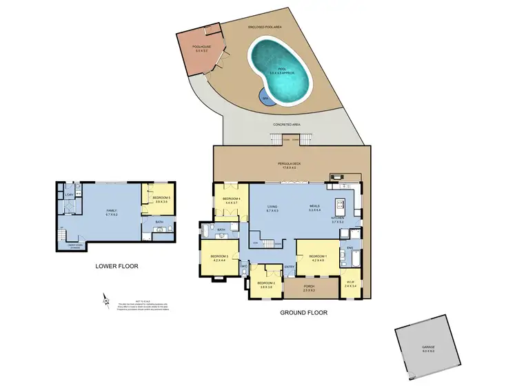 Floorplan of Homely house listing, 24 Lachlan Road, Boronia VIC 3155
