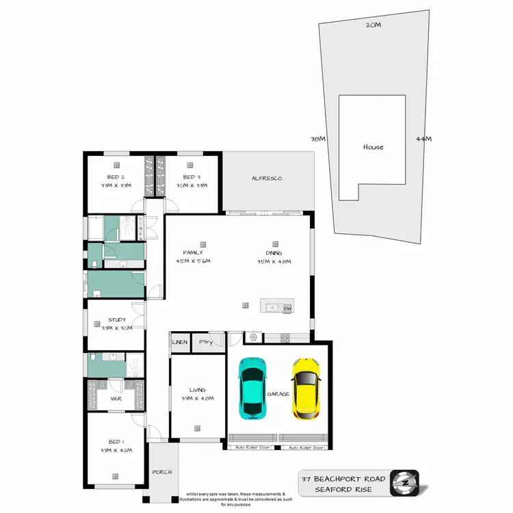 Floorplan of Homely house listing, 37 Beachport Road, Seaford Rise SA 5169