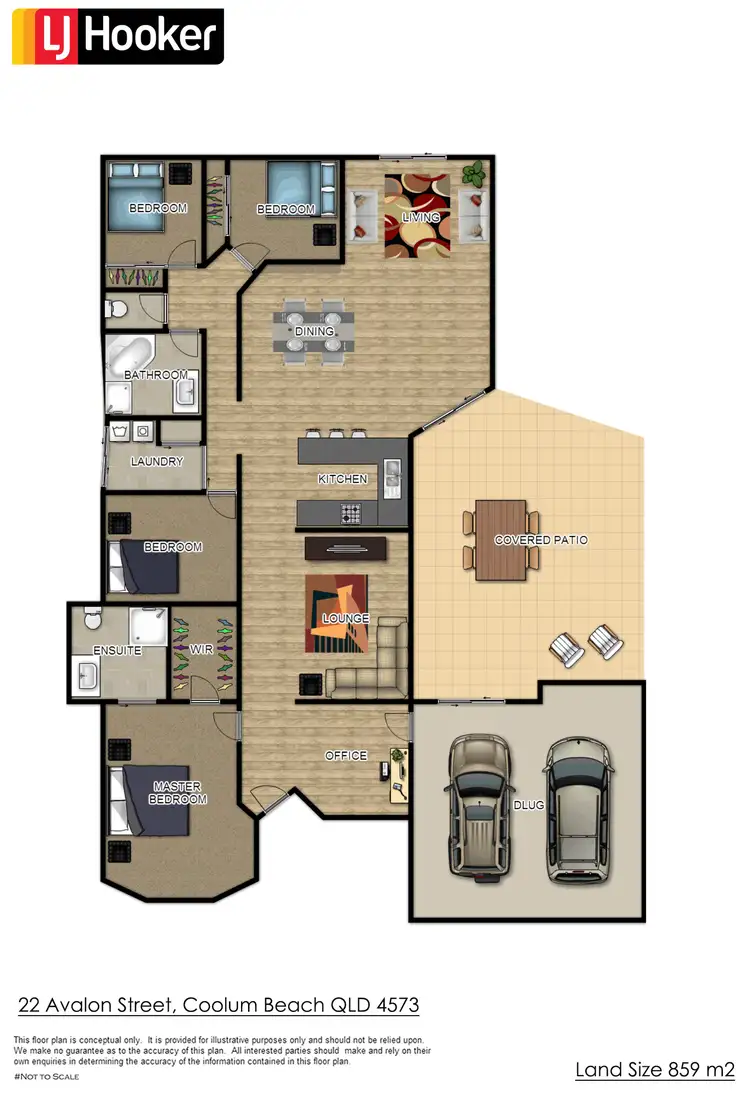 Floorplan of Homely house listing, 22 Avalon Street, Coolum Beach QLD 4573