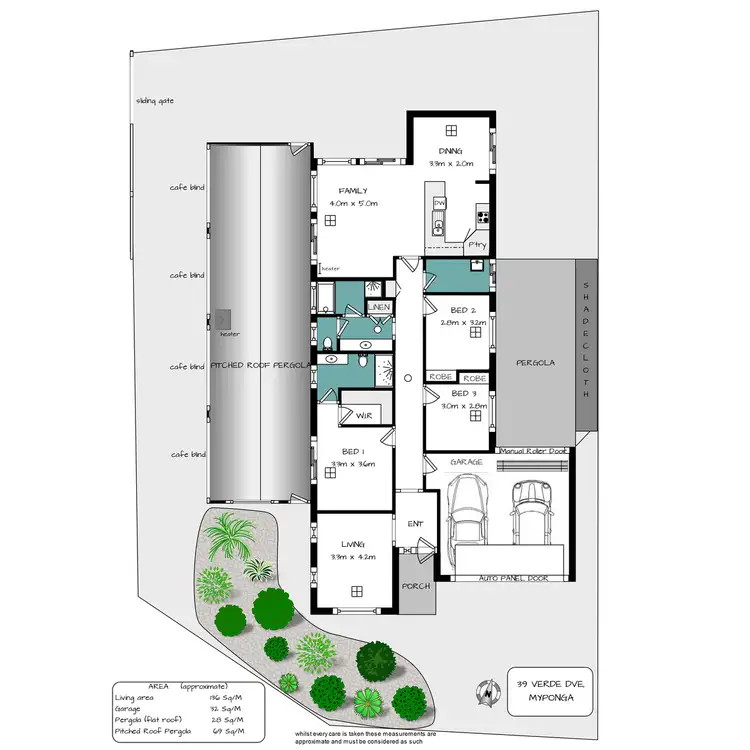 Floorplan of Homely house listing, 39 Verde Drive, Myponga SA 5202