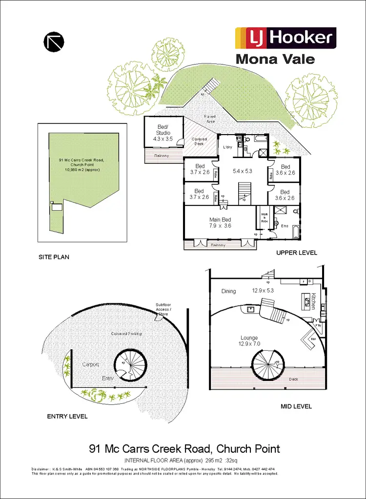 Floorplan of Homely house listing, 91 Mccarrs Creek Road, Church Point NSW 2105