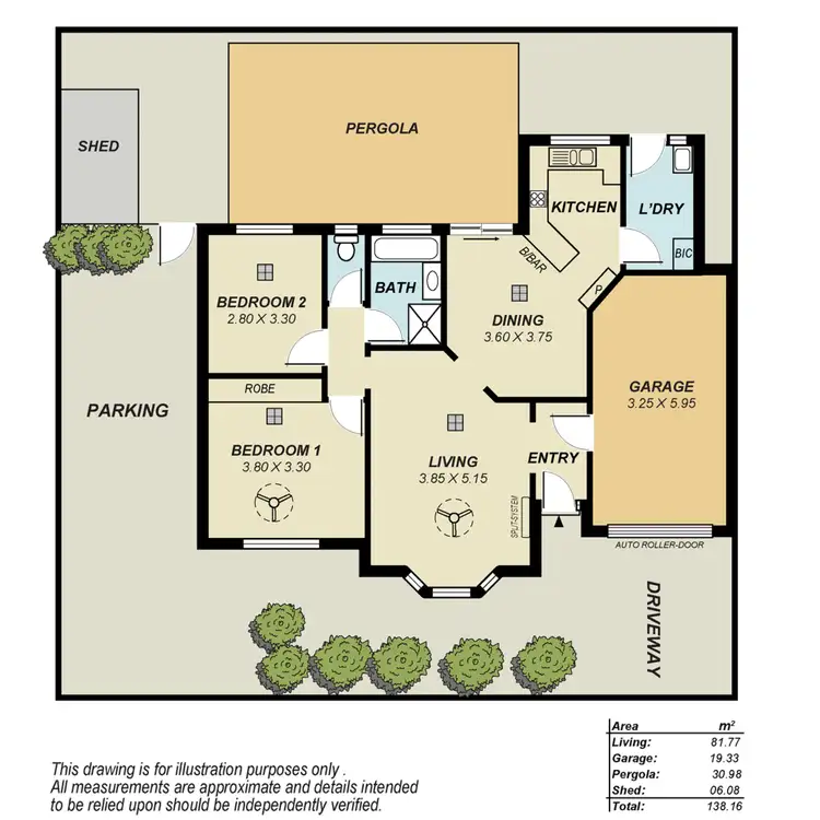 Floorplan of Homely house listing, 4/28 Riddell Road, Holden Hill SA 5088