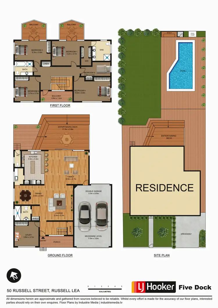 Floorplan of Homely house listing, 50 Russell Street, Russell Lea NSW 2046