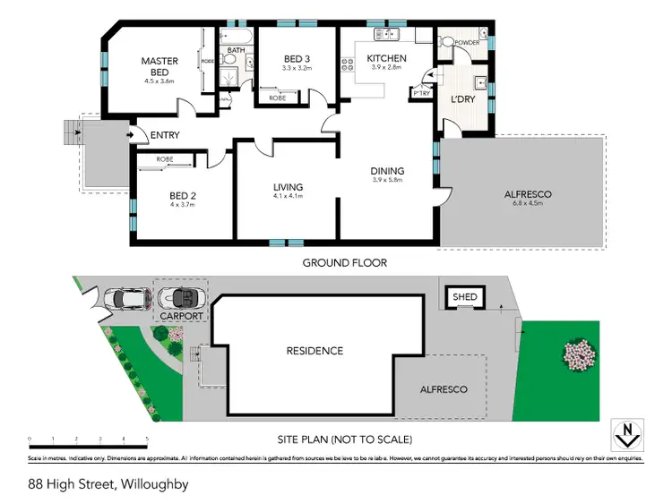Floorplan of Homely house listing, 88 High Street, Willoughby NSW 2068