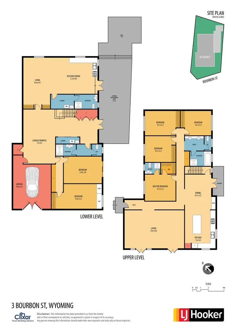 Floorplan of Homely house listing, 3 Bourbon Street, Wyoming NSW 2250