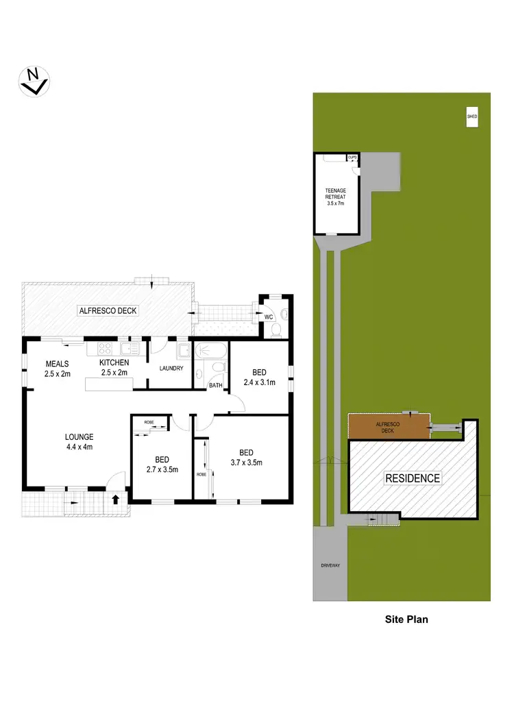 Floorplan of Homely house listing, 20 Western Crescent, Blacktown NSW 2148