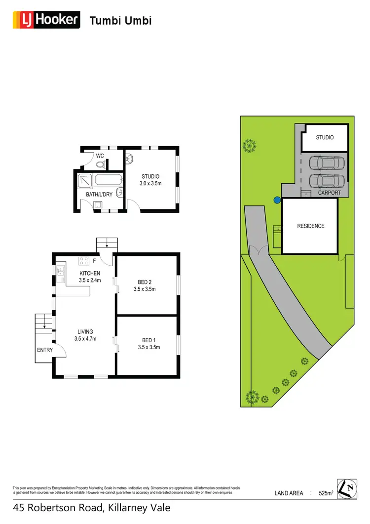 Floorplan of Homely house listing, 45 Robertson Road, Killarney Vale NSW 2261