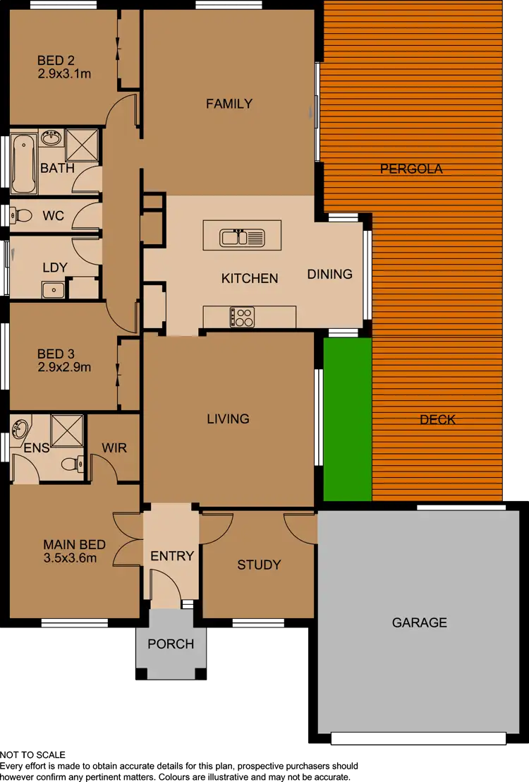 Floorplan of Homely house listing, 13 Nile Crescent, Cranbourne VIC 3977