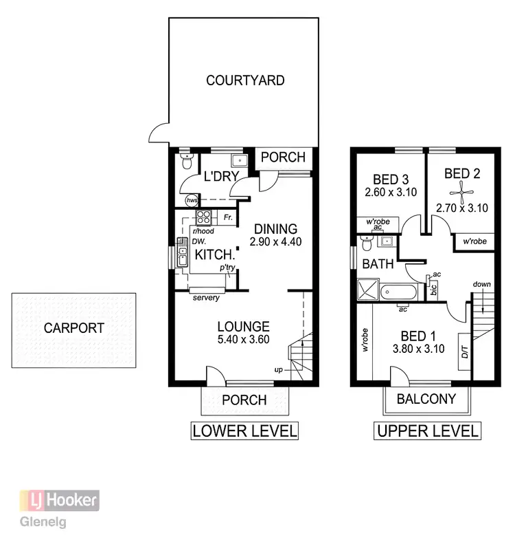Floorplan of Homely house listing, 4/14 Windsor Avenue, Clovelly Park SA 5042