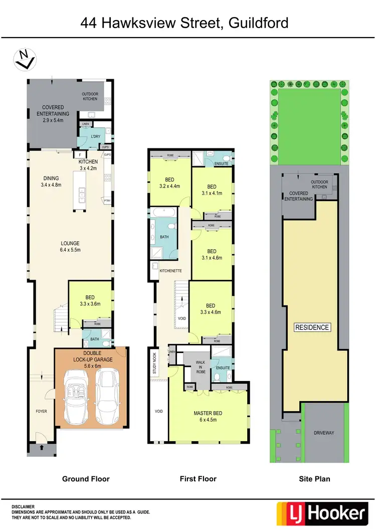 Floorplan of Homely house listing, 44 Hawksview Street, Guildford NSW 2161