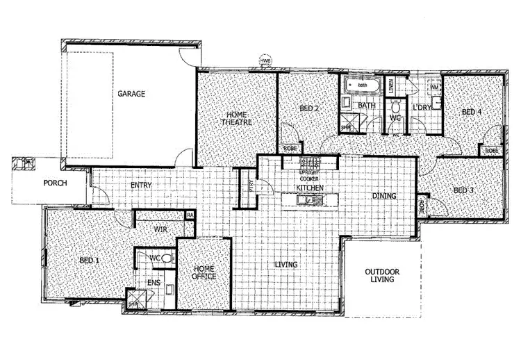 Floorplan of Homely house listing, 16 Bevan Court, Point Cook VIC 3030