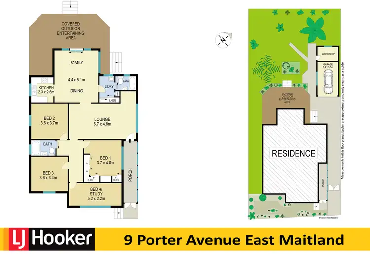 Floorplan of Homely house listing, 9 Porter Avenue, East Maitland NSW 2323