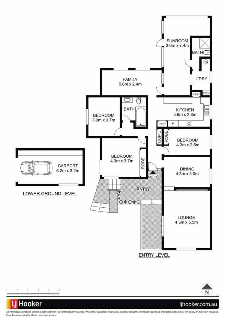 Floorplan of Homely house listing, 119 Louis Street, Merrylands NSW 2160