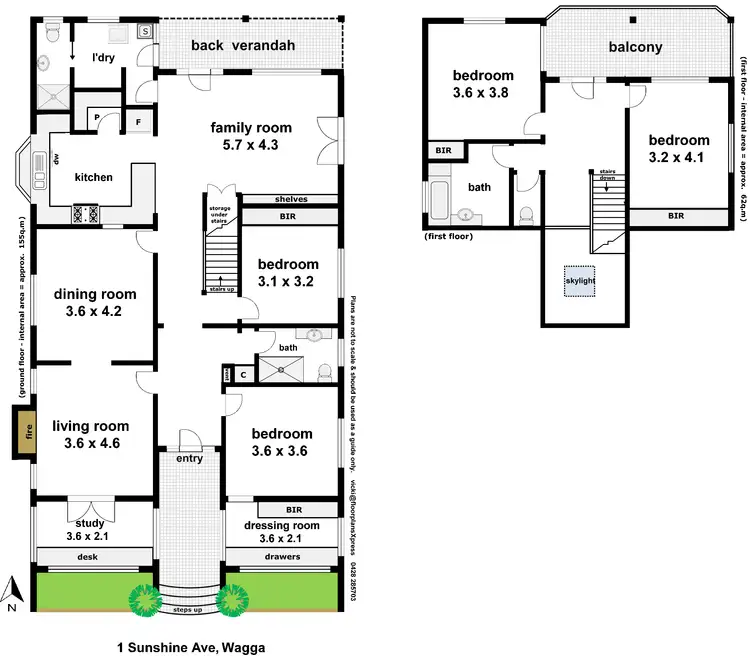 Floorplan of Homely house listing, 1 Sunshine Avenue, Turvey Park NSW 2650