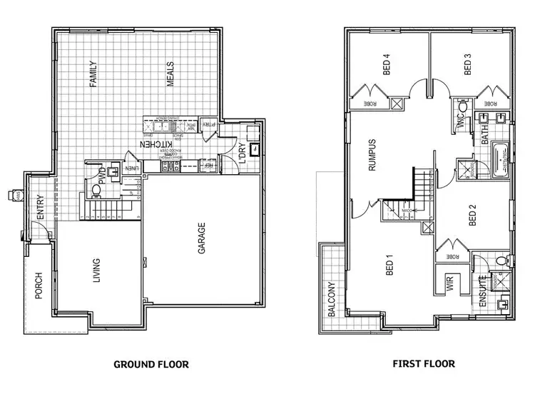 Floorplan of Homely house listing, 36 Tarcoola Crescent, Sanctuary Lakes VIC 3030
