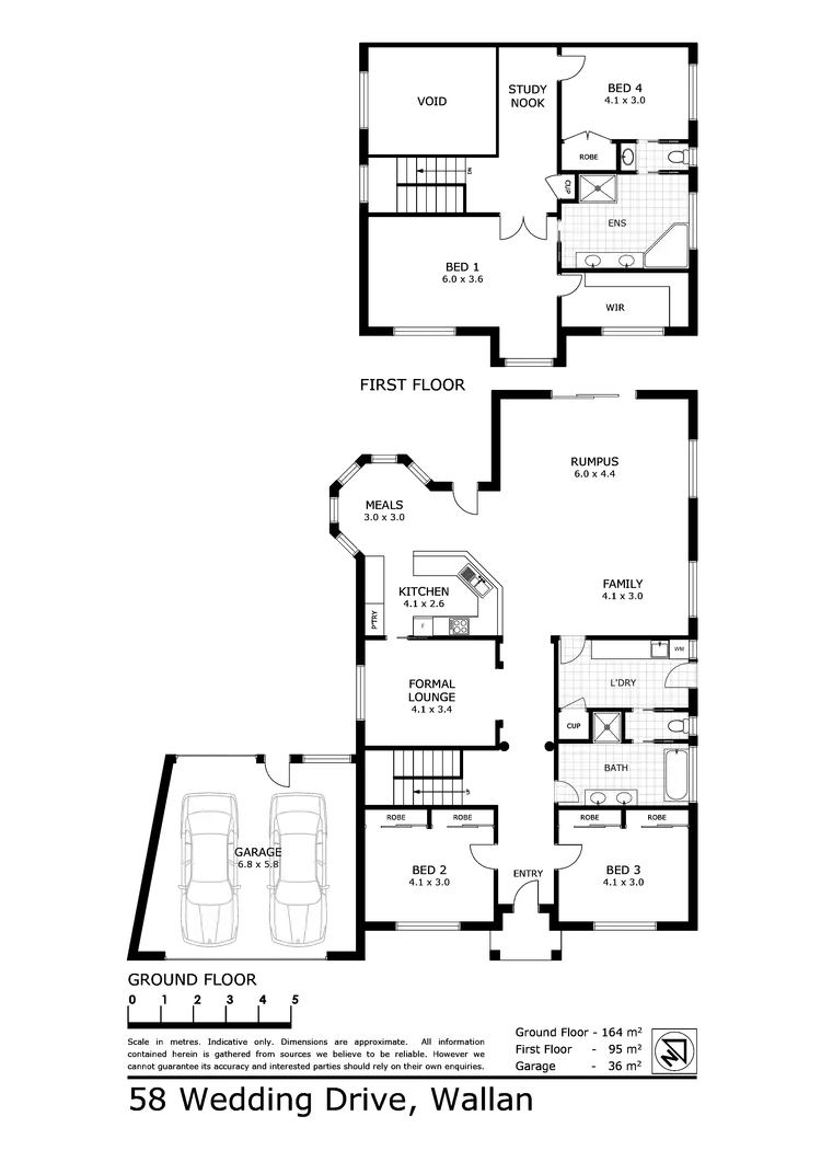 Floorplan of Homely house listing, 58 Wedding Drive, Wallan VIC 3756