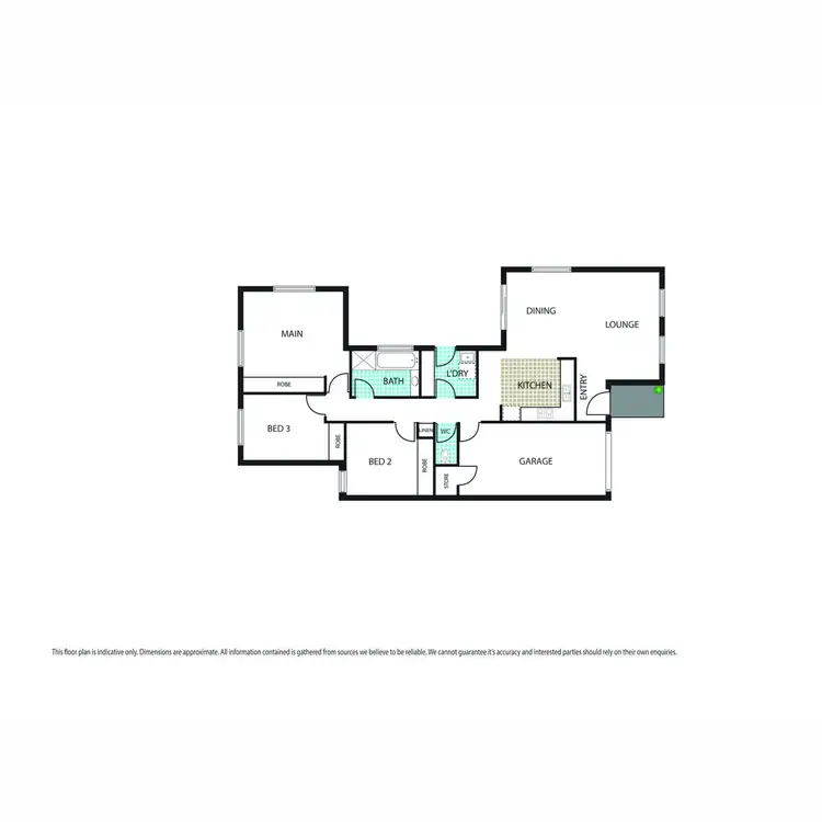 Floorplan of Homely house listing, 33 Victor Chang Street, Macgregor ACT 2615