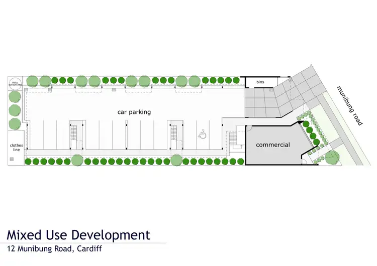 Floorplan of Homely apartment listing, 12 Munibung Road, Cardiff NSW 2285
