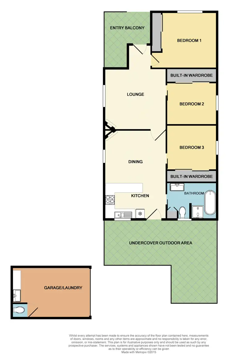 Floorplan of Homely house listing, 1 Coolah Road, Broadmeadow NSW 2292