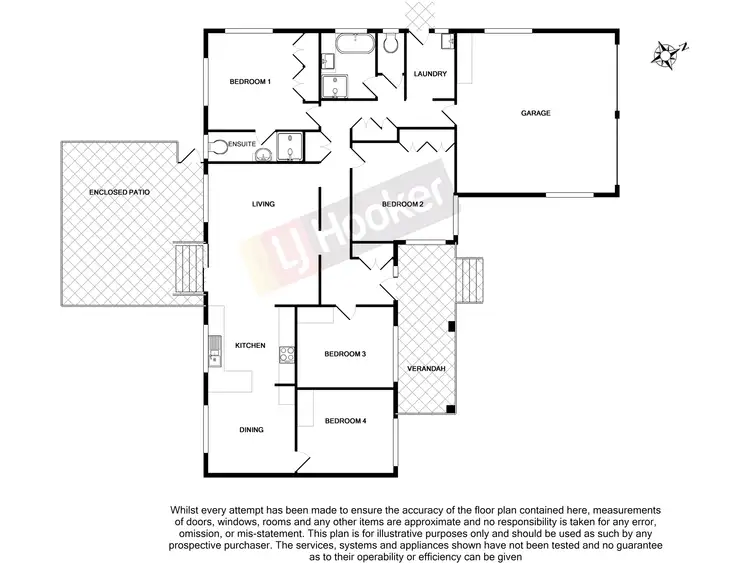 Floorplan of Homely house listing, 6 Caprice Court, Sunnybank Hills QLD 4109
