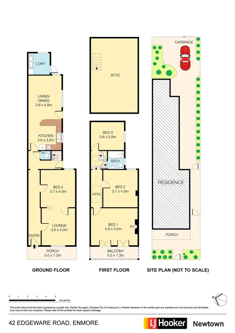 Floorplan of Homely house listing, 42 Edgeware Road, Enmore NSW 2042